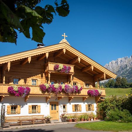 Haus Strobler Apartment Going am Wilden Kaiser Bagian luar foto